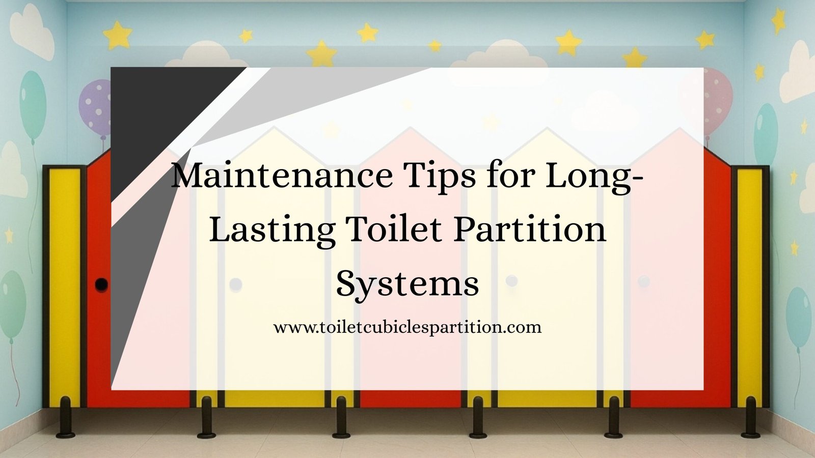 Long-Lasting Toilet Partition Systems