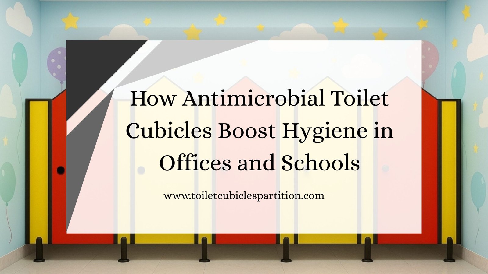 Toilet Cubicles Boost Hygiene