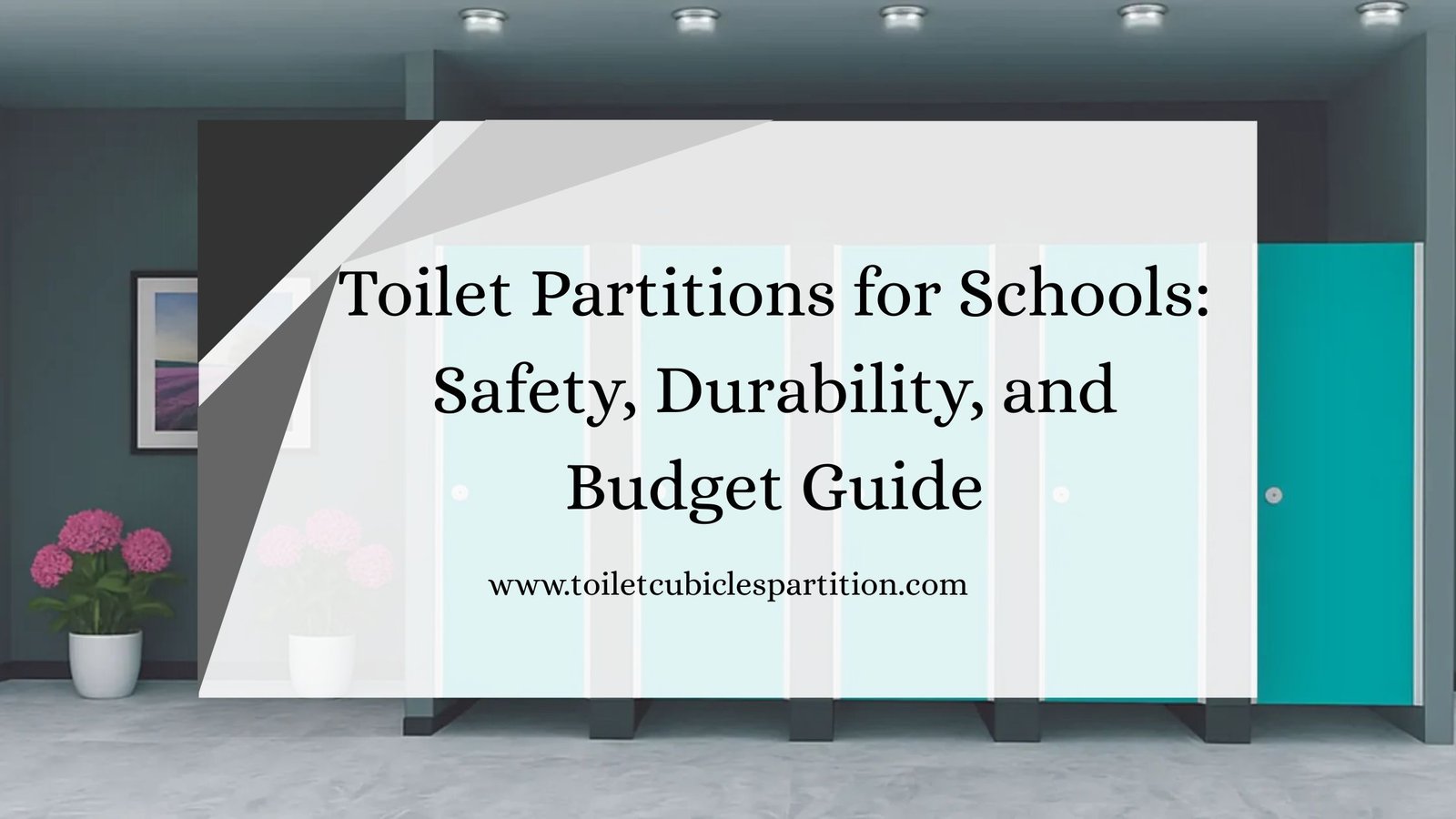 Toilet Cubicle Partition