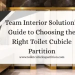 Toilet Cubicle Partition