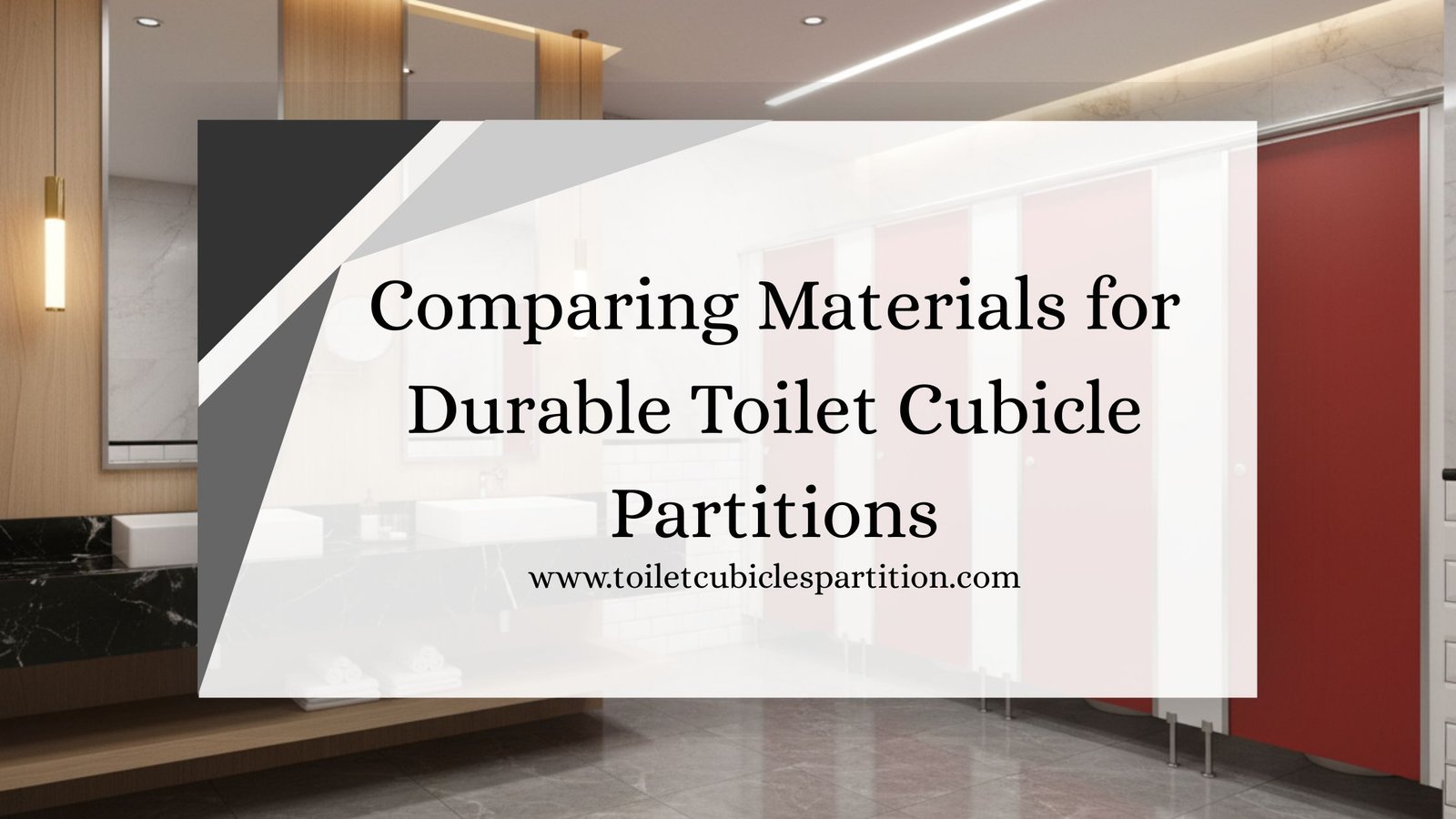 Toilet Cubicle Partition