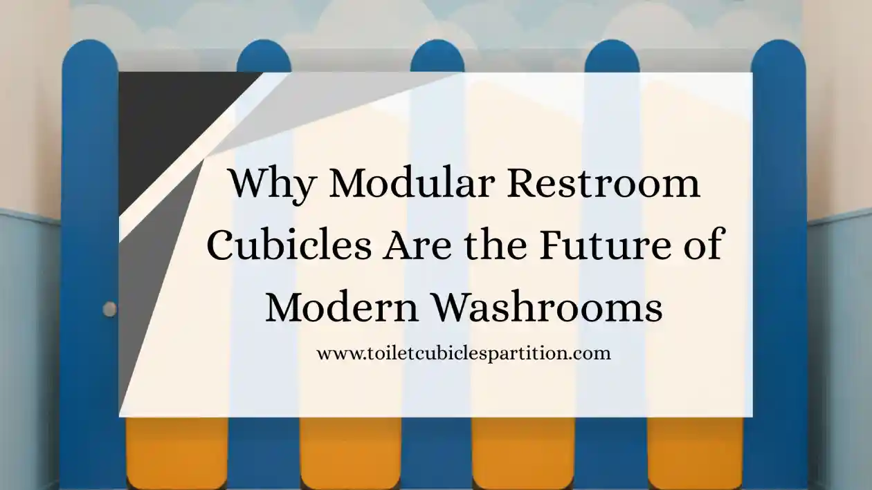 Modular Restroom Cubicles